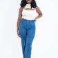Power Walk Wide Leg Jeans
