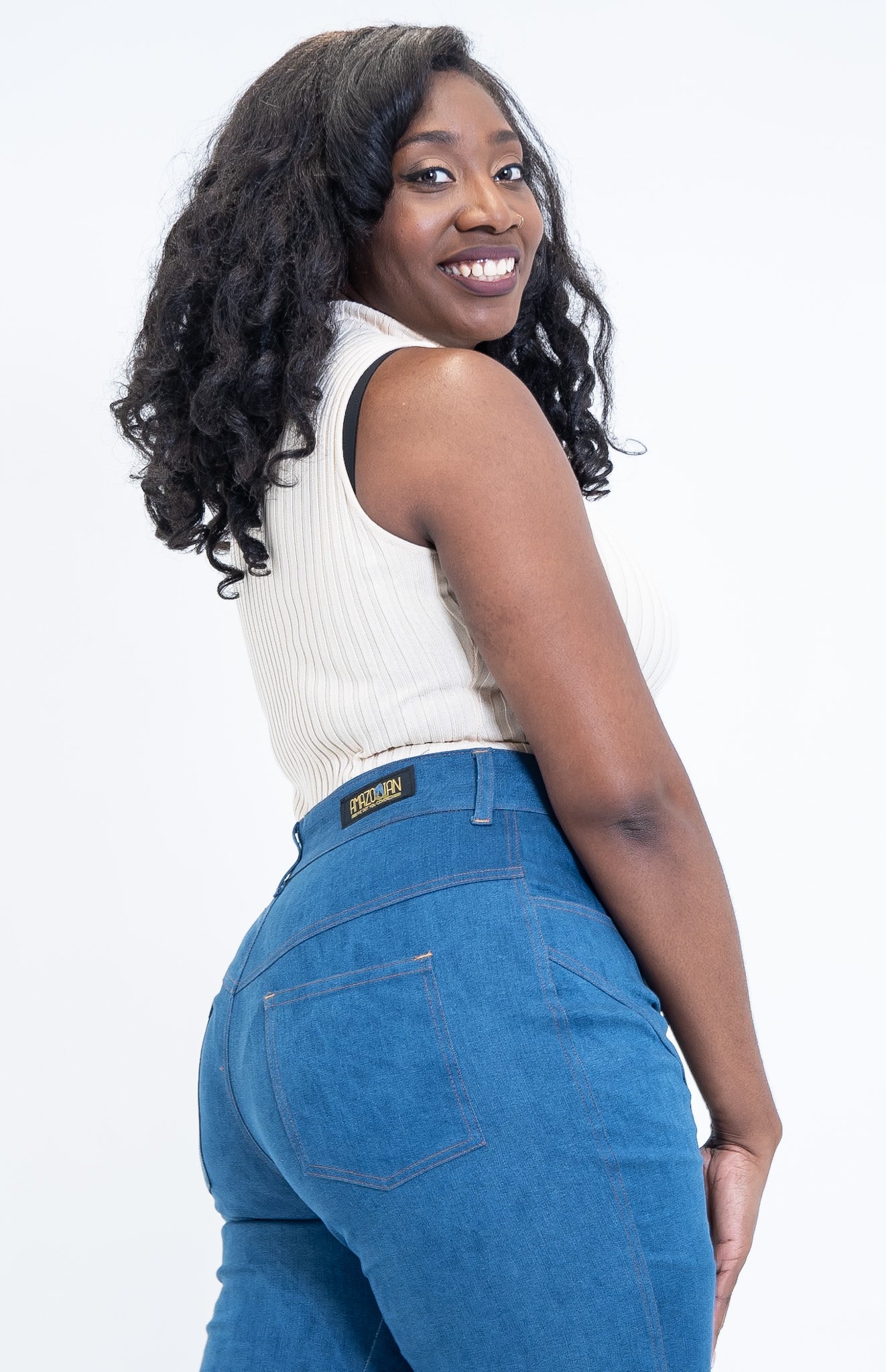 Power Walk Wide Leg Jeans