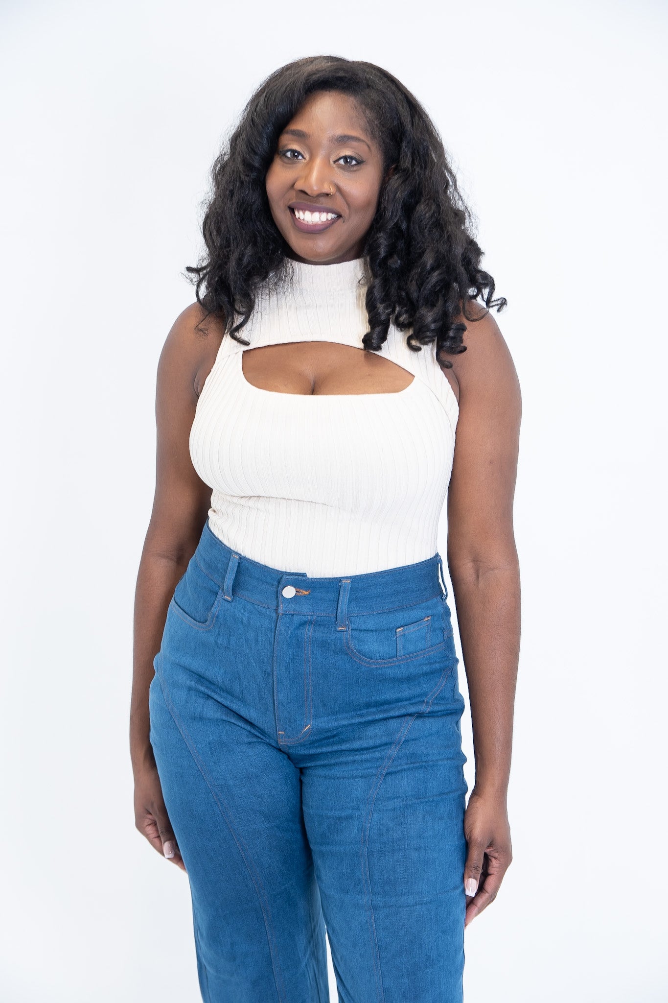 Power Walk Wide Leg Jeans