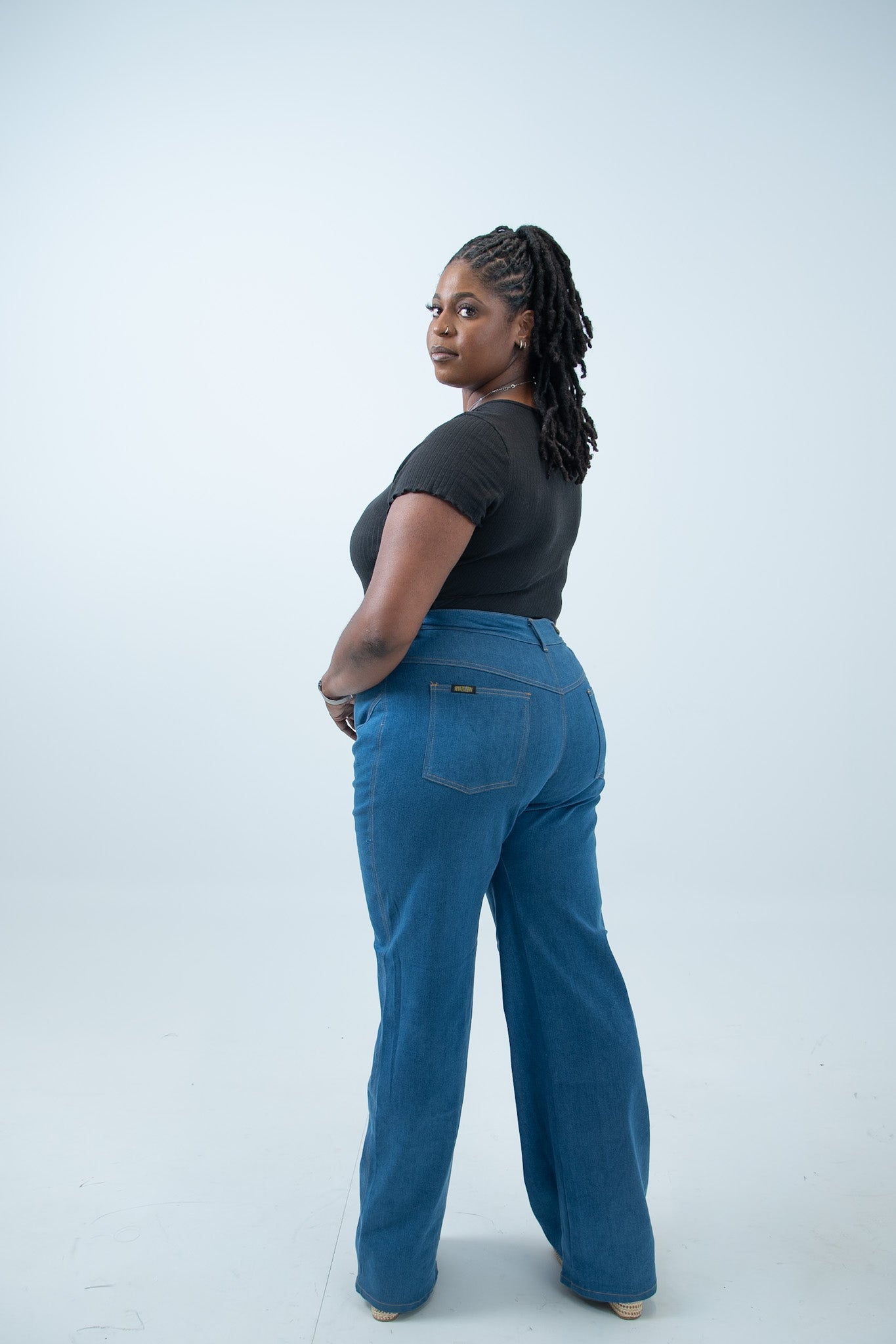 Power Walk Wide Leg Jeans