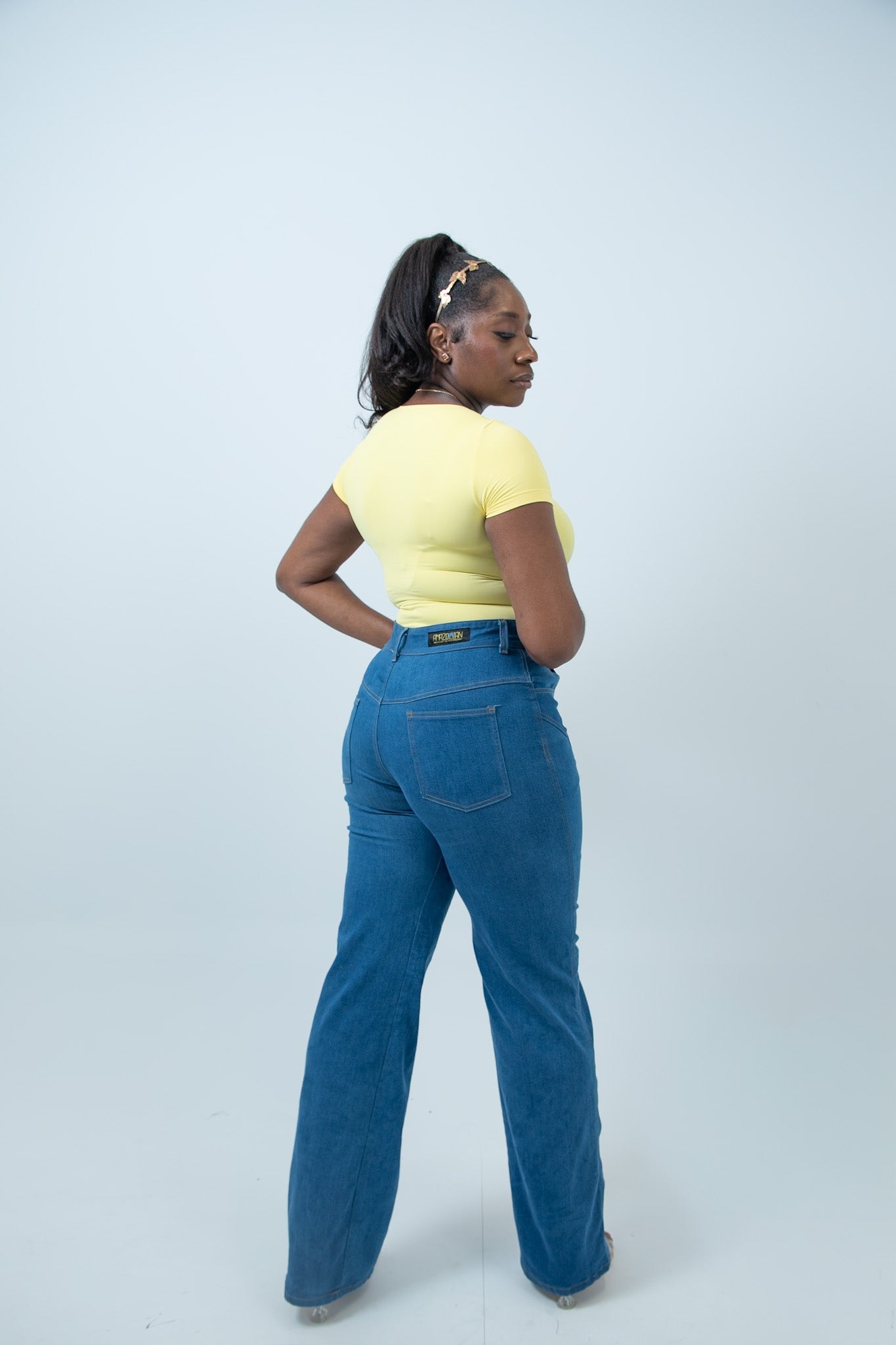 Power Walk Wide Leg Jeans