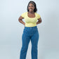 Power Walk Wide Leg Jeans