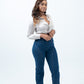 Power Walk Wide Leg Jeans