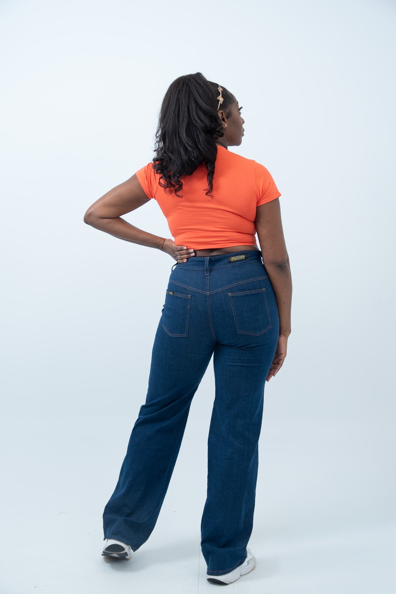 Power Walk Wide Leg Jeans
