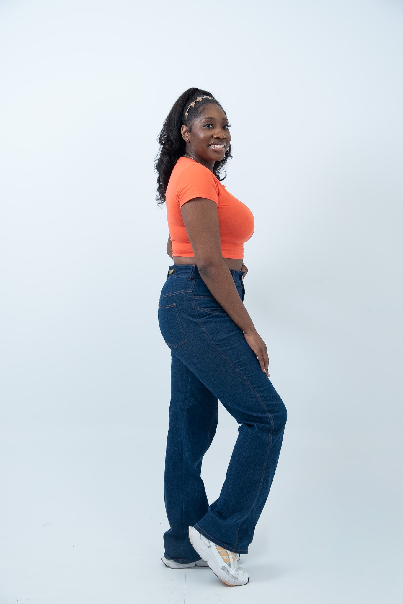 Power Walk Wide Leg Jeans
