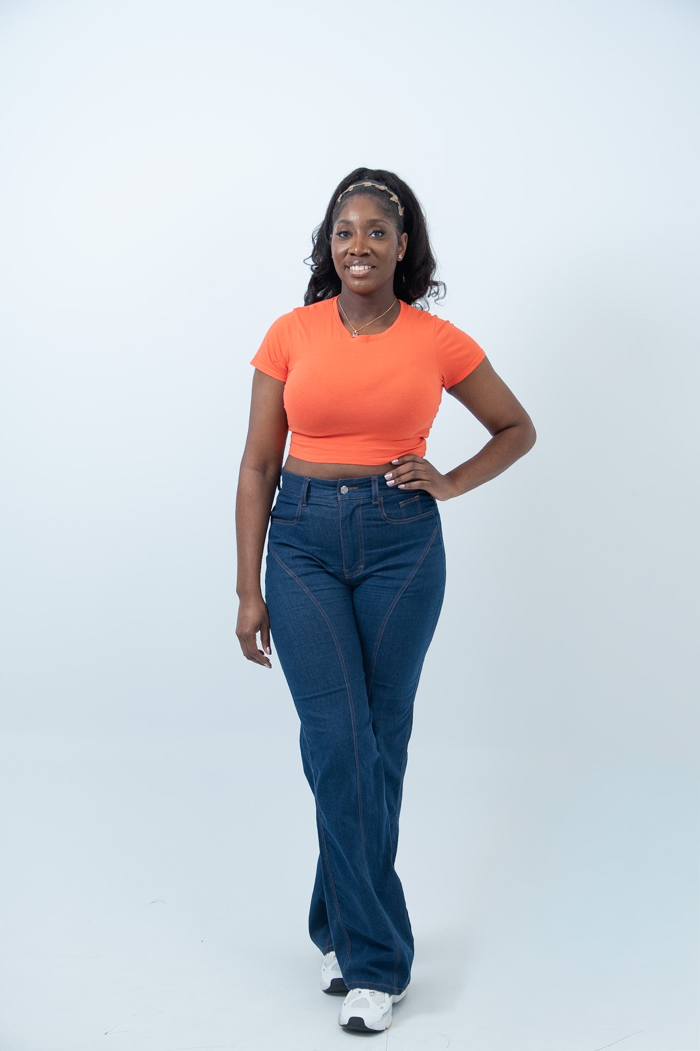 Power Walk Wide Leg Jeans