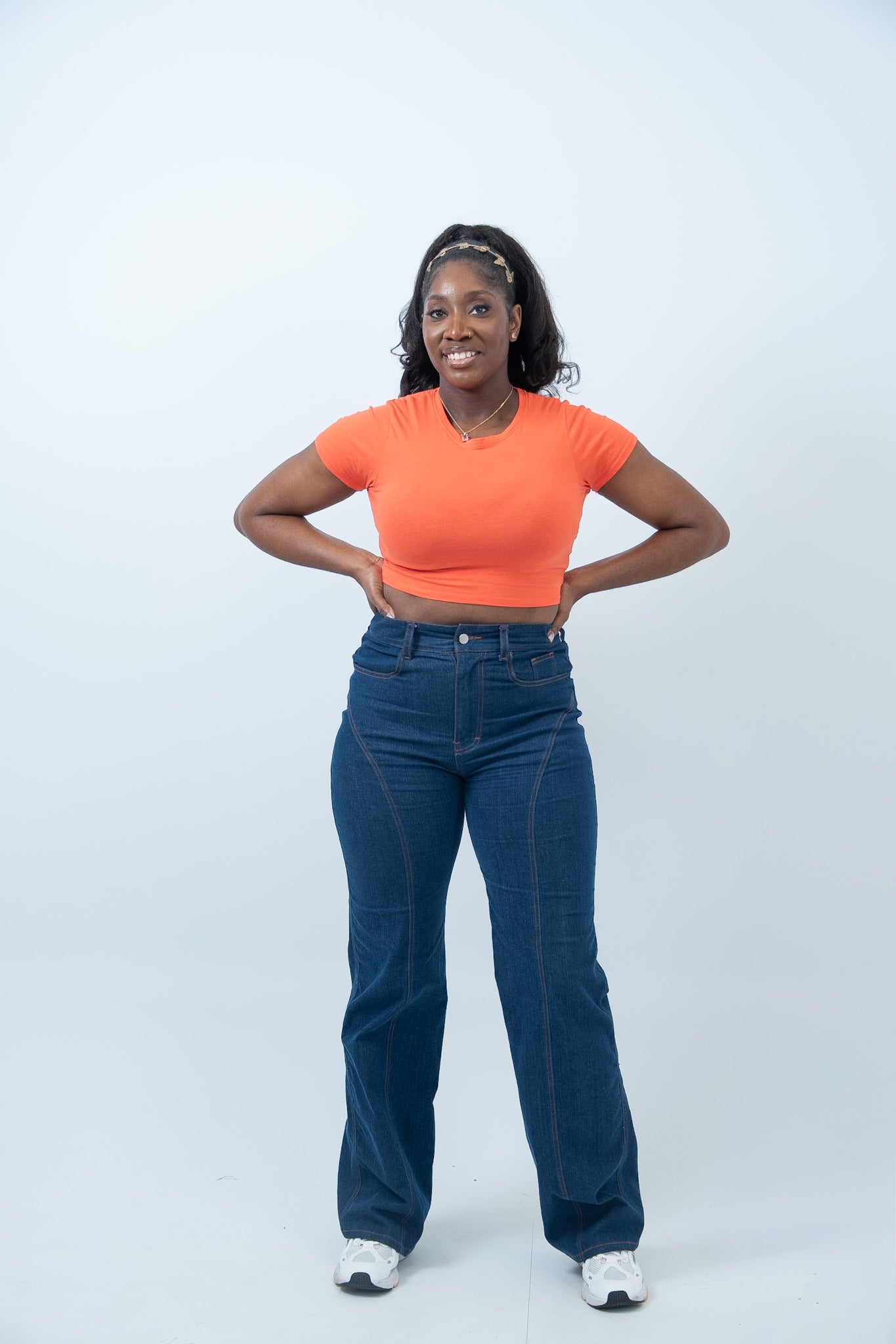 Power Walk Wide Leg Jeans