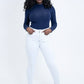 Flatter my curves skinny jeans (Limited Edition) - Blue Stitching