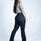 Tall Women Button Me Up Flare